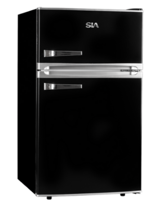 12v Black SIA Fridge Freezer